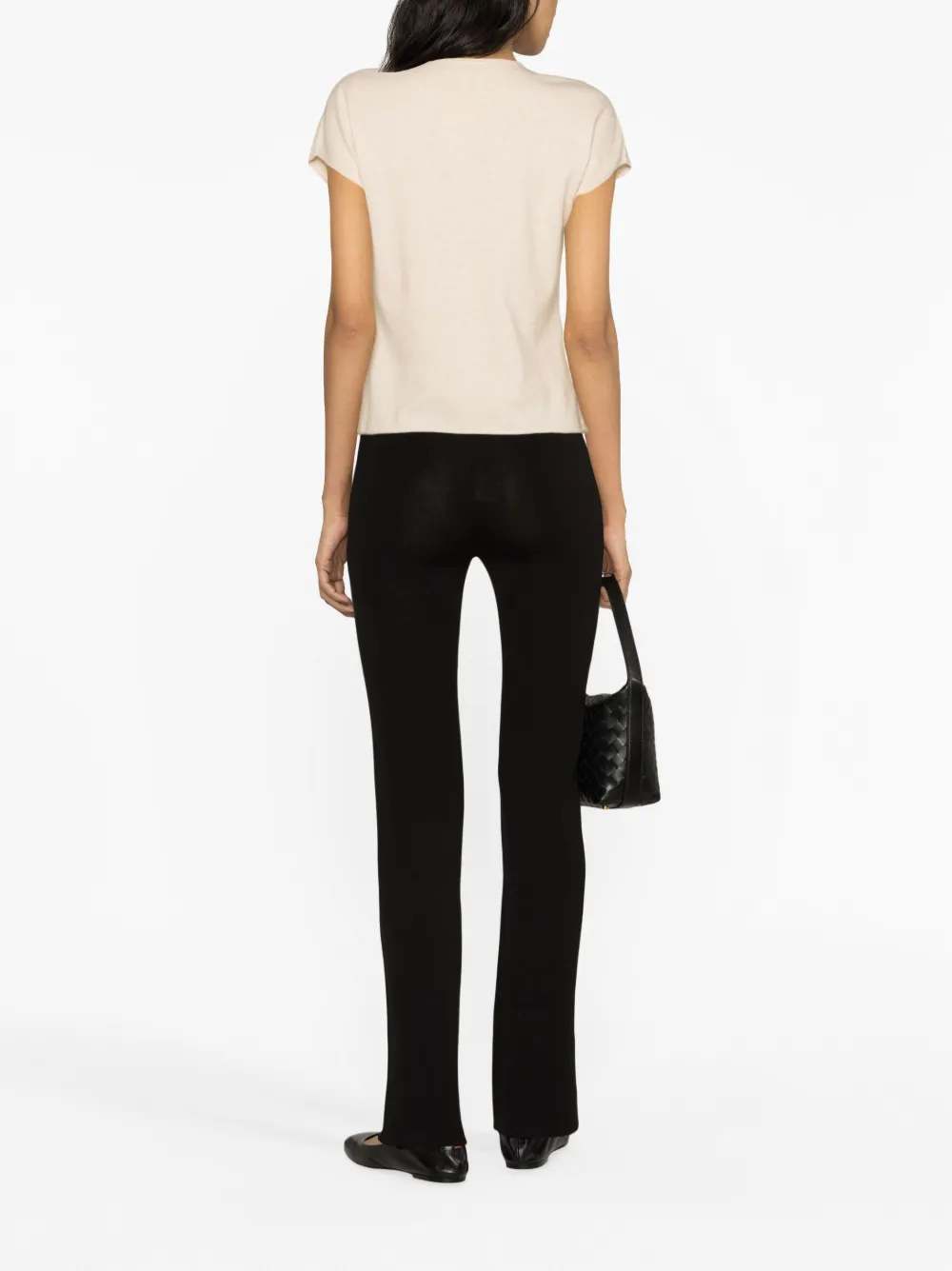 Short-Sleeve Knit Top