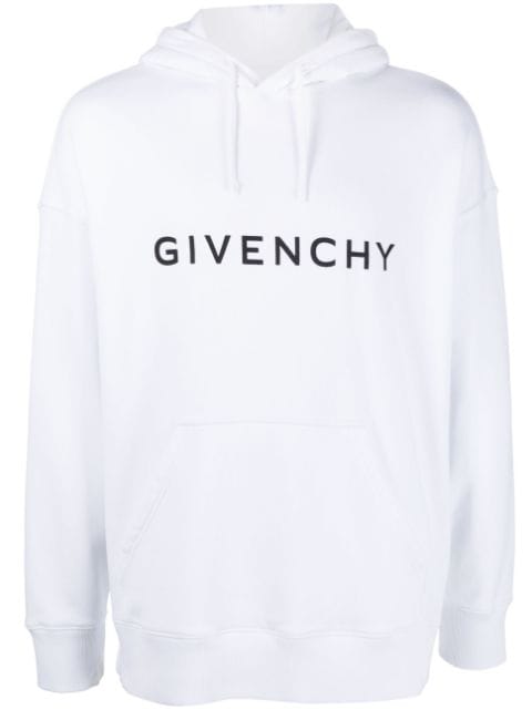 Givenchy logo-print cotton hoodie