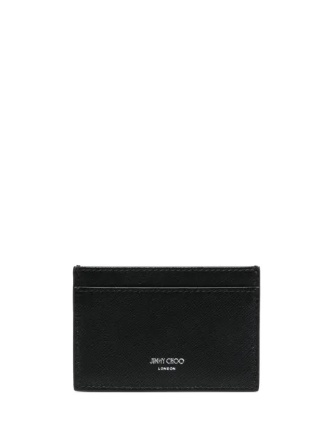 Jimmy Choo logo-lettering cardholder