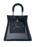 Vivienne Westwood orb mesh tote bag - Black