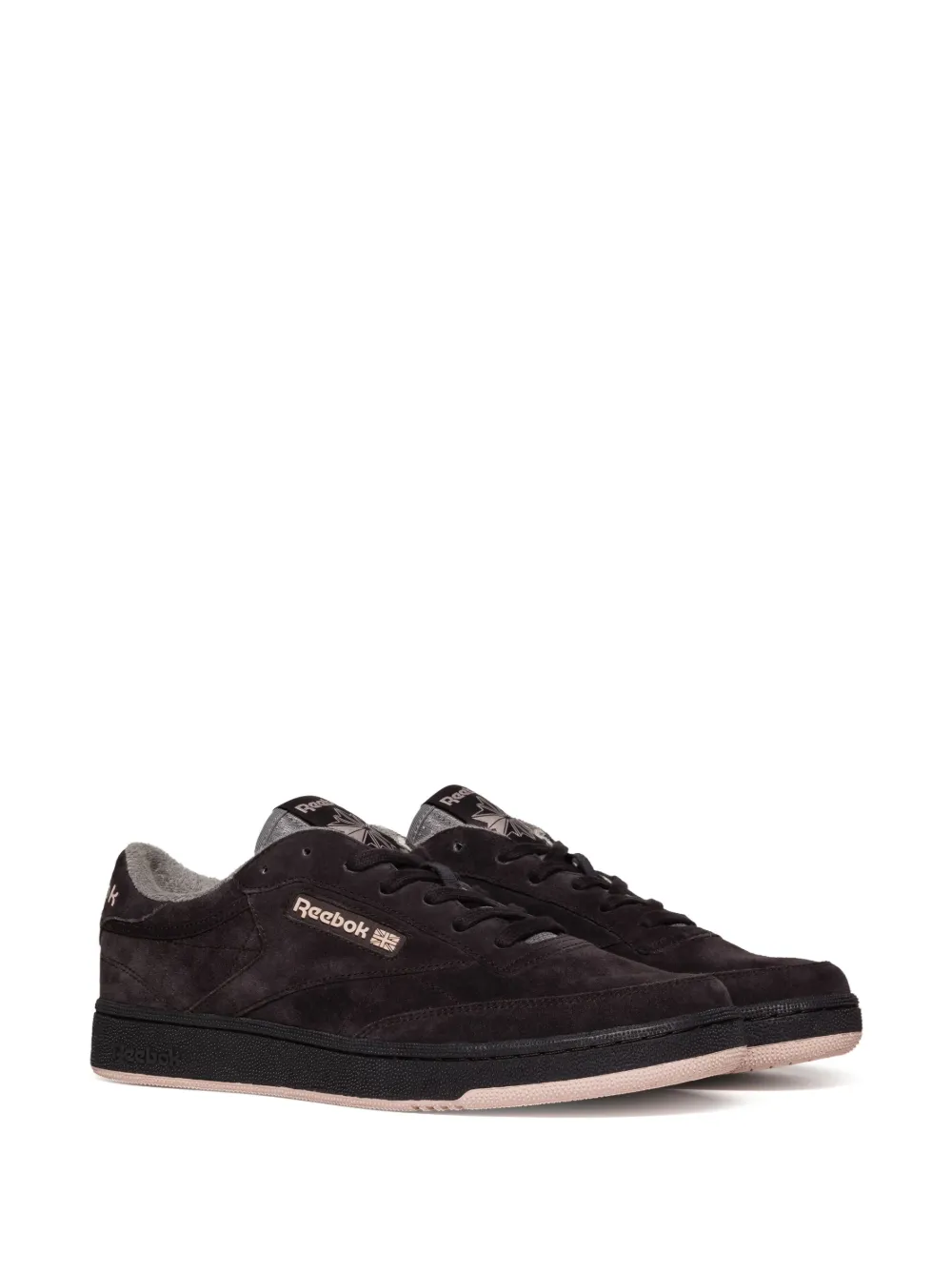 Reebok club hotsell c black suede