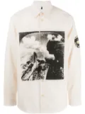 OAMC graphic-print cotton shirt - Neutrals