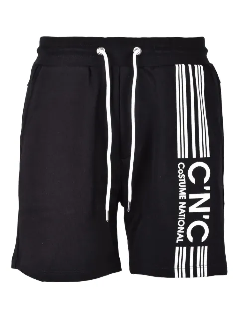 costume national contemporary bermudas con cordones en la pretina