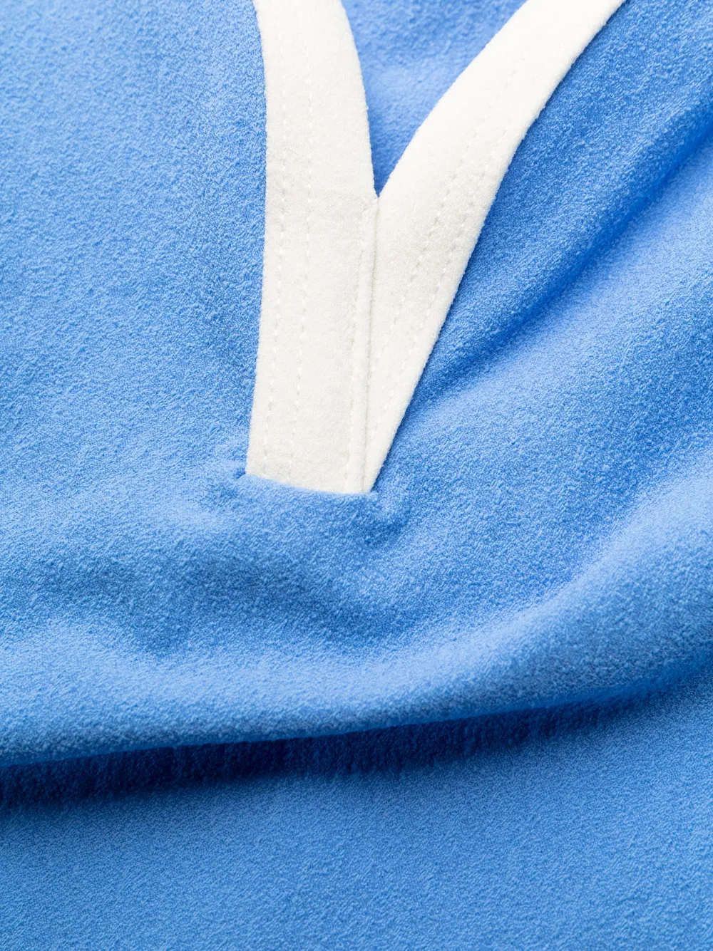 Lisa Marie Fernandez Cerulean Blue Maria Contrast-trim Swimsuit In Blue
