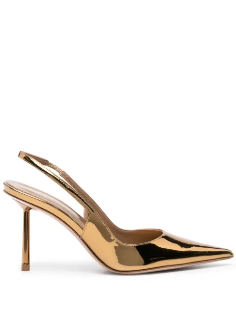 Le Silla Bella 80mm sling back pumps
