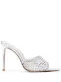 Le Silla Gilda 110mm crystal-embellished sandals - Silver