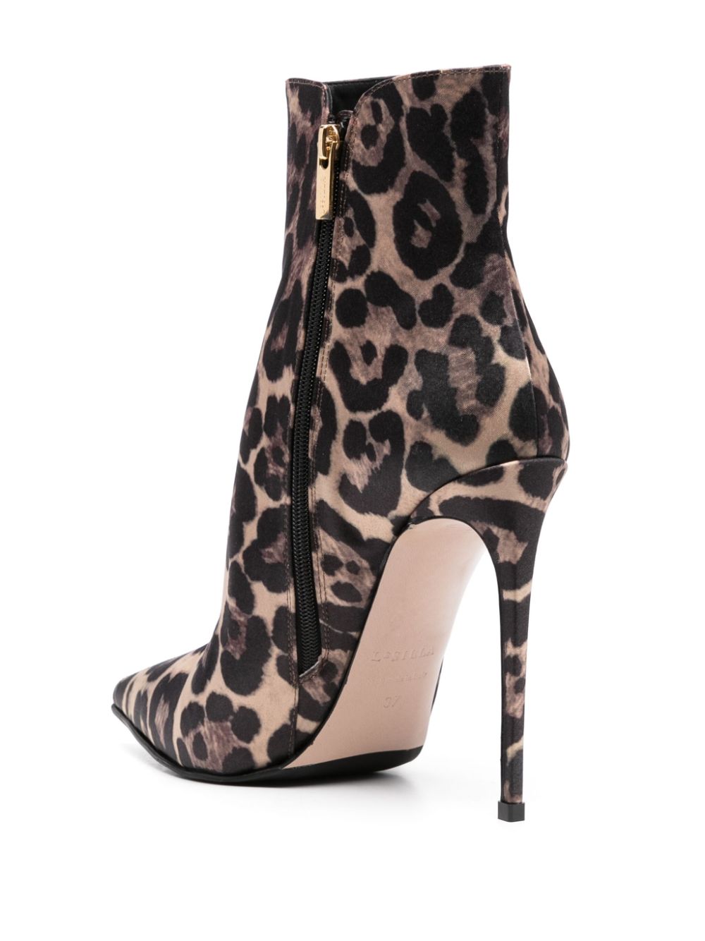 Le Silla Eva 120mm leopard-print boots Women