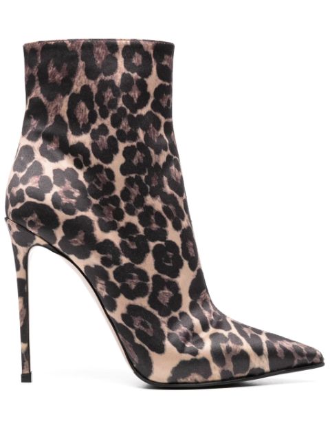 Le Silla Eva 120mm leopard-print boots Women