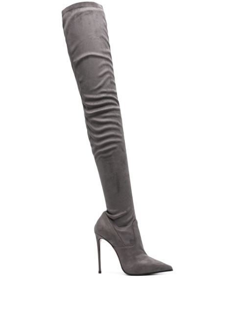 Le Silla 120mm suede thigh-high boots Women