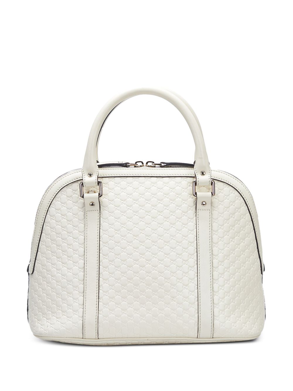 Gucci Pre-Owned medium Microguccissima Dome handbag - Wit