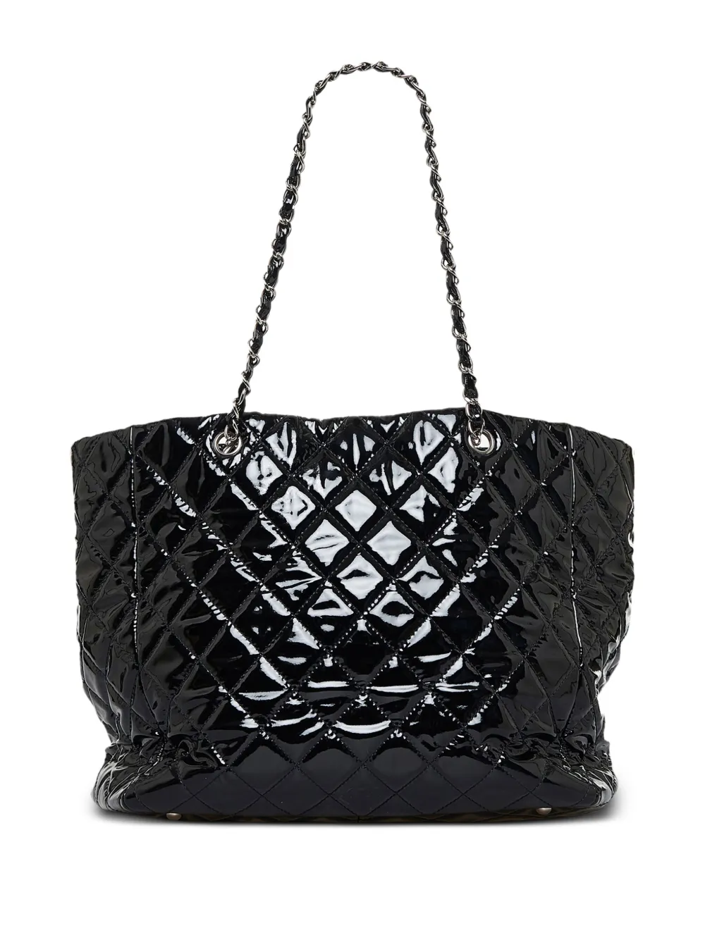 CHANEL Pre-Owned 2009-2010 gewatteerde schoudertas - Zwart