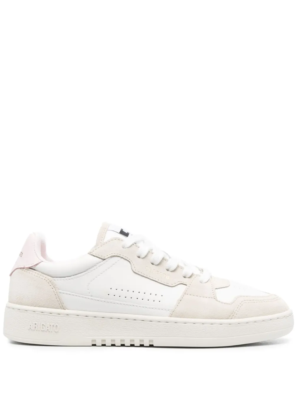 Axel Arigato Dice Lo Panelled Leather Sneakers In White