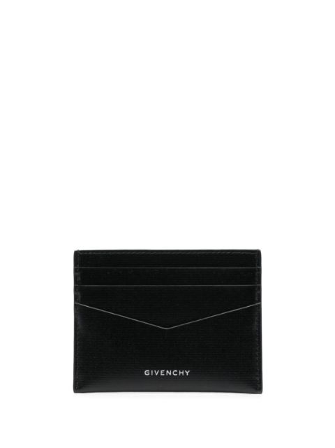 Givenchy logo-print textured-leather wallet