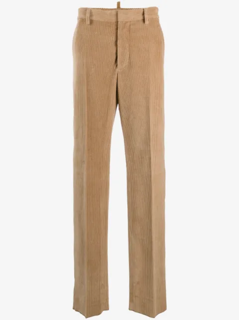 DSQUARED2 straight-leg corduroy trousers
