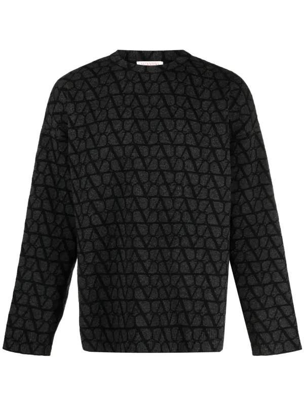 VALENTINO 半袖ニット　イコノグラフ Valentino Garavani トワル イコノグラフ シャツドレス | ニュートラル