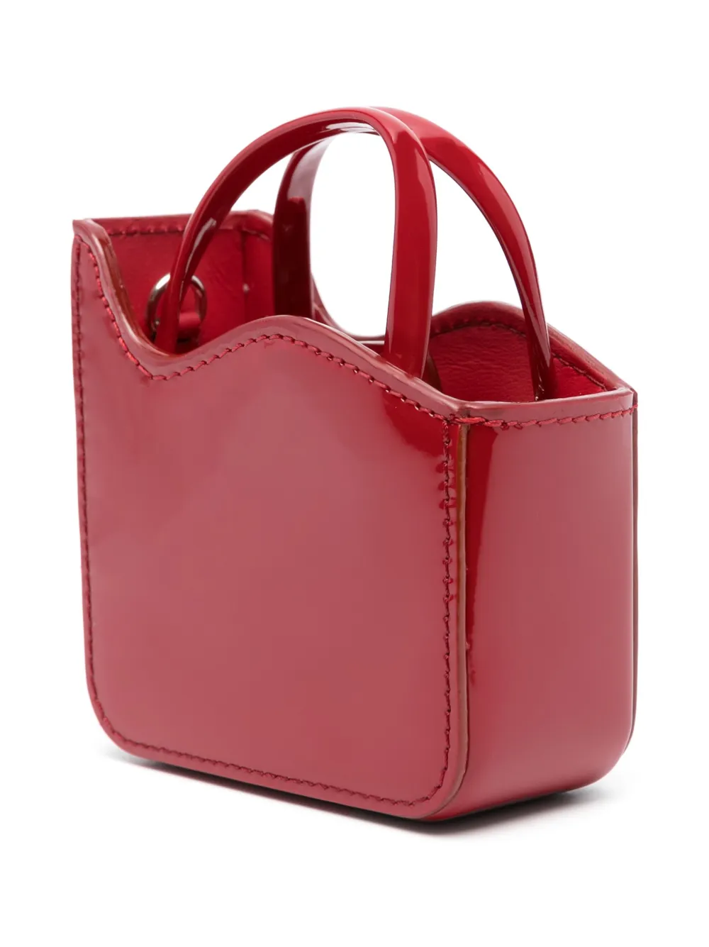 Le Silla Ivy leren mini-tas Rood