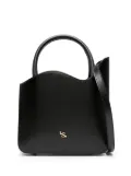 Le Silla medium Ivy logo-plaque leather tote bag - Black
