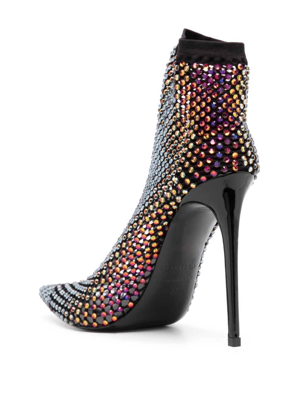 Le Silla Gilda 125mm crystal-embellished boots Women