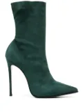 Le Silla Eva 115mm pointed-toe boots - Green