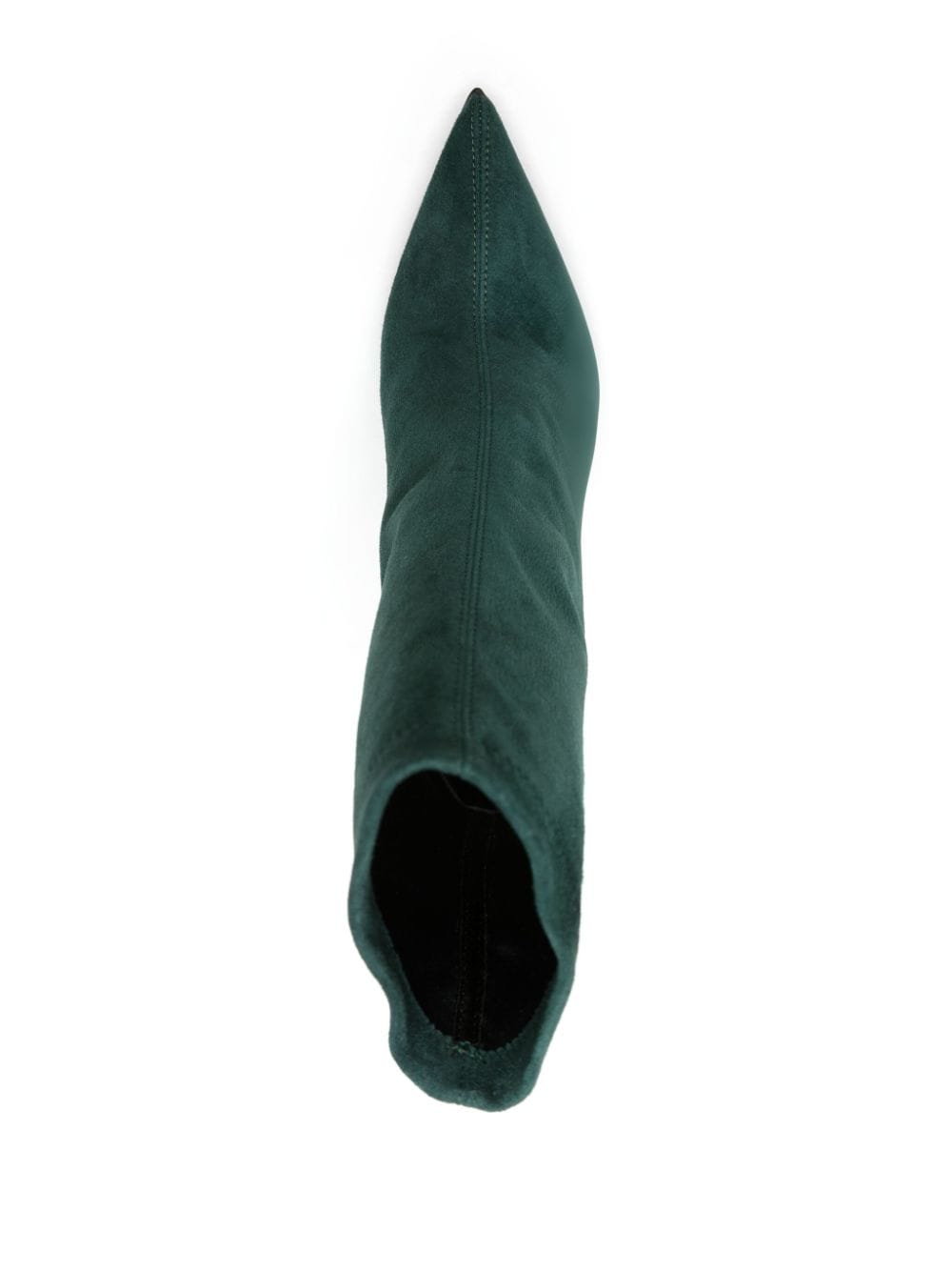 Shop Le Silla Eva 115mm Pointed-toe Boots In Green
