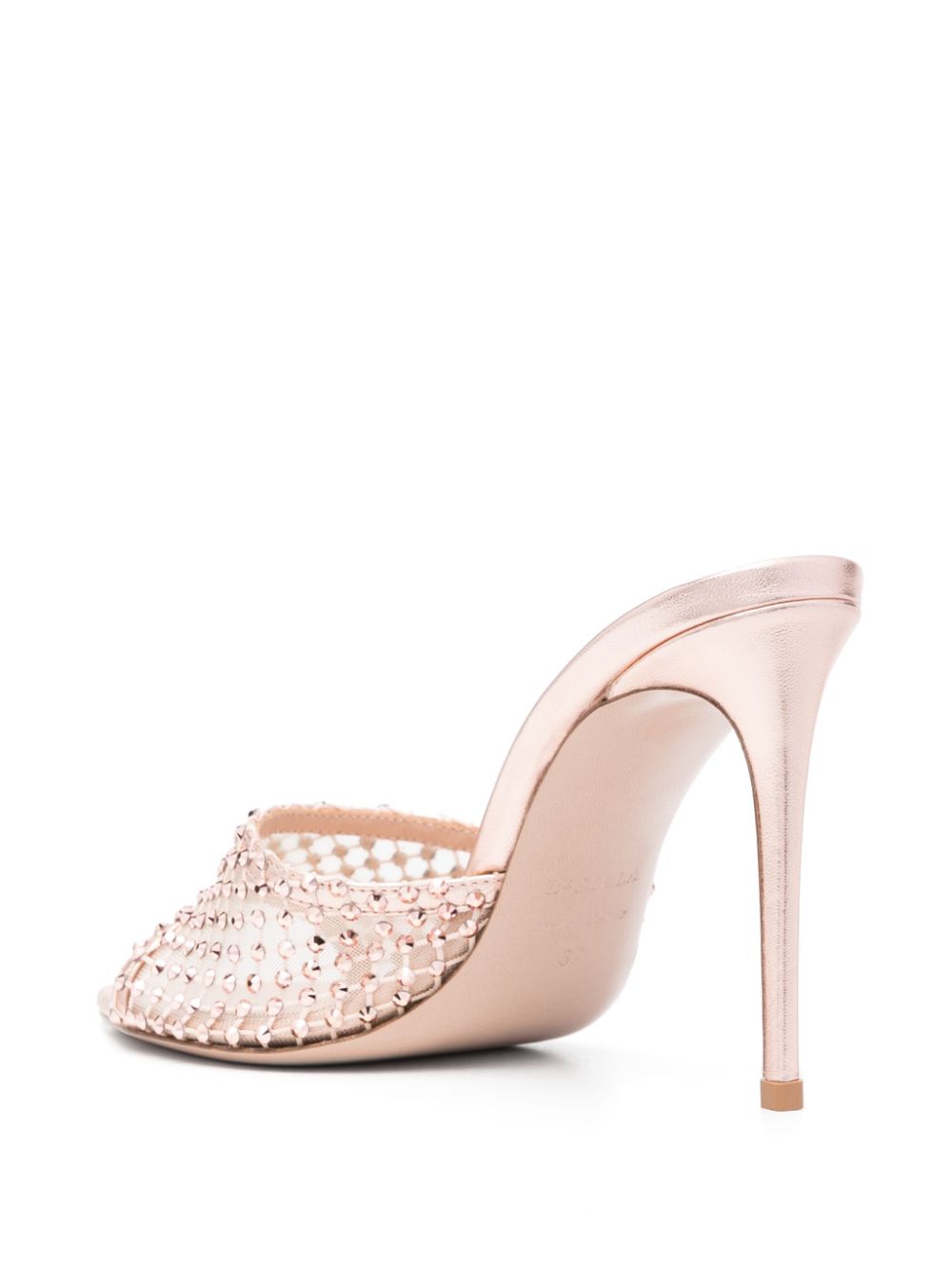 Le Silla Gilda 110mm crystal-embellished mules Women