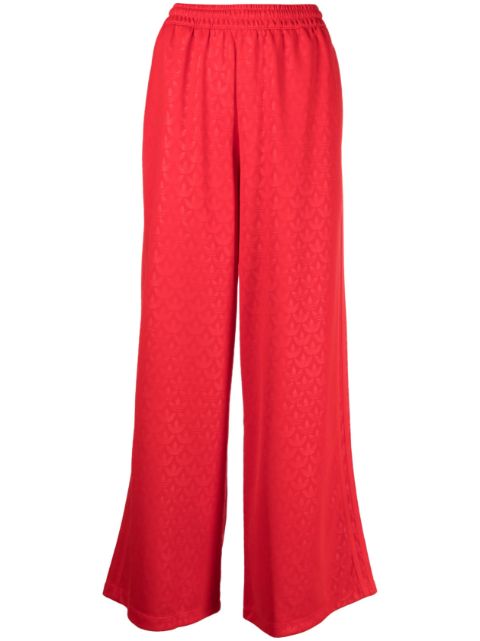 adidas - wide-leg track pants