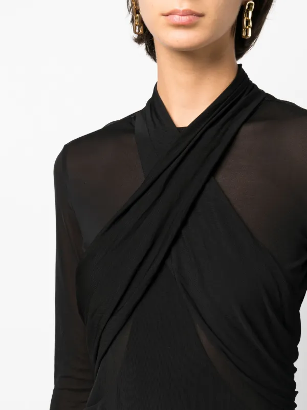 ISABEL MARANT Resly fine-knit Top | Black | FARFETCH