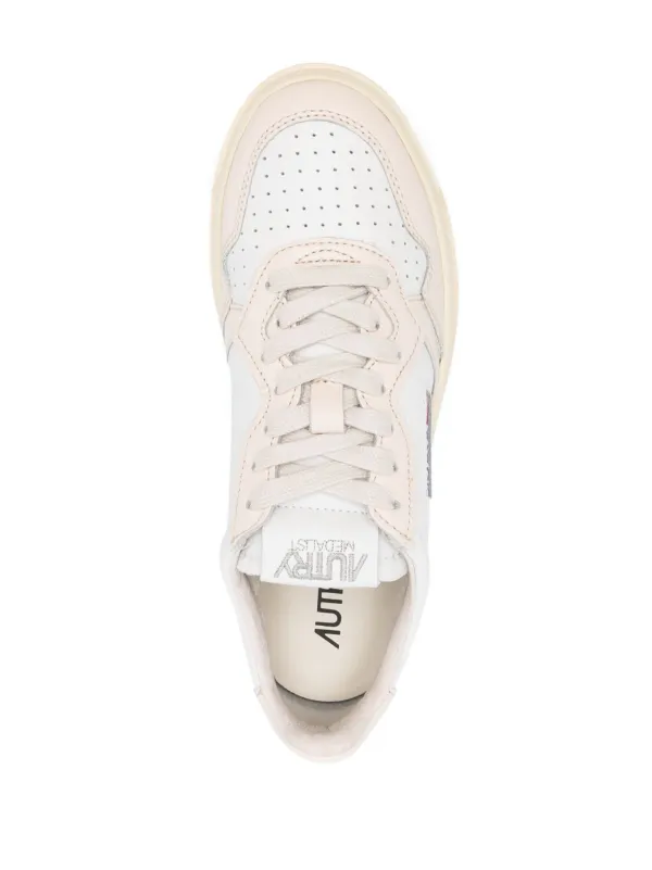 Perforated hot sale leather sneakers