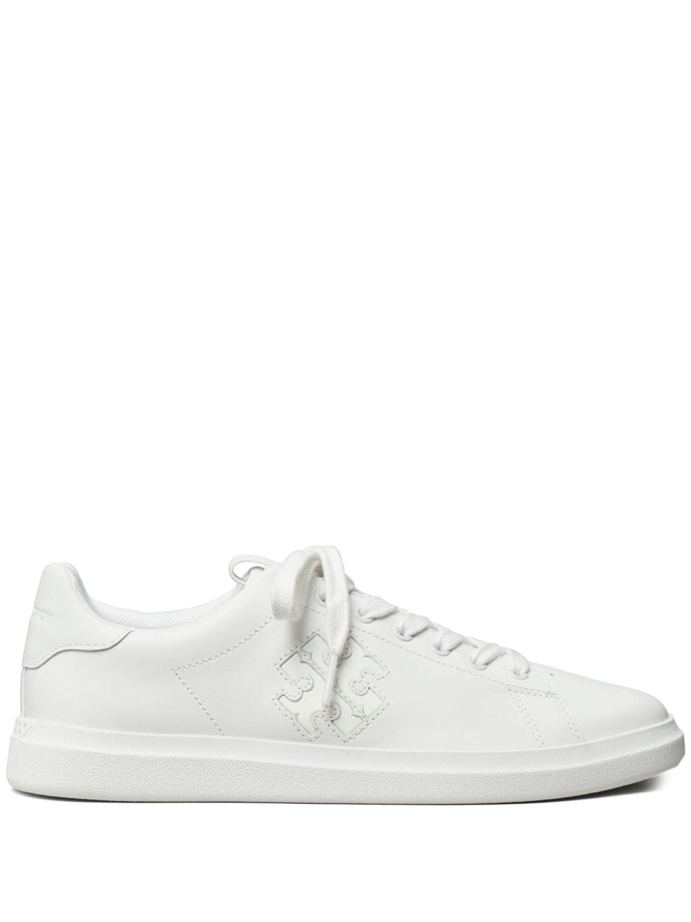 Image 1 of Tory Burch Double T Howell leather sneakers