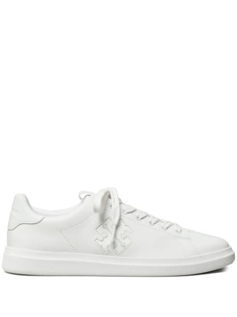 Tory Burch Double T Howell leather sneakers