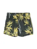 Sundek graphic-print swim shorts - Green
