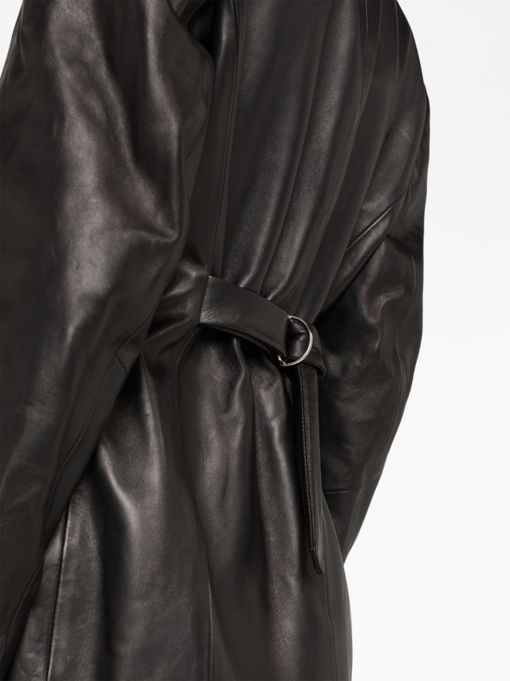 Magda Butrym long-sleeve Leather Jacket - Farfetch