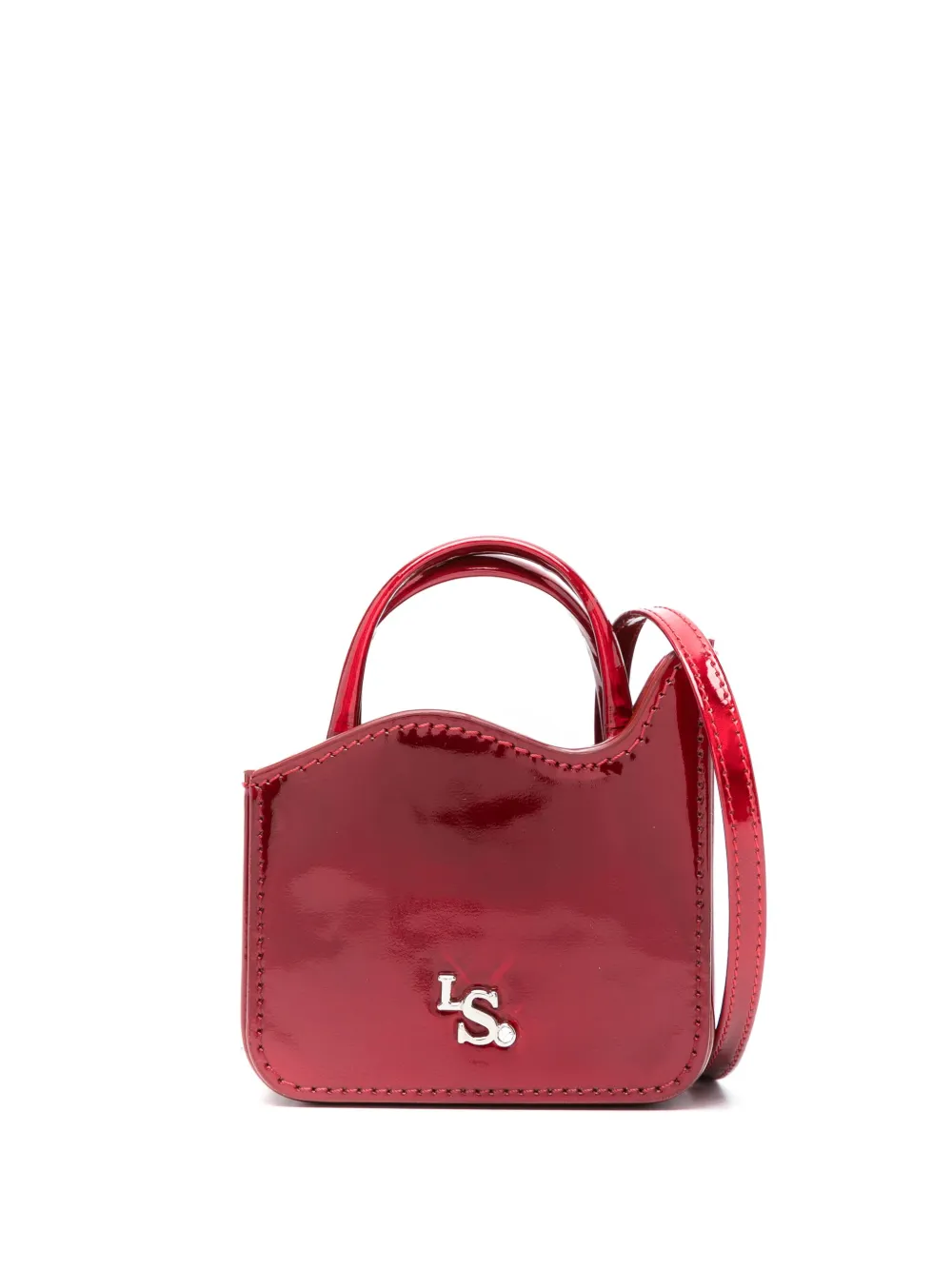 Le Silla Shopper met gelakte afwerking Rood