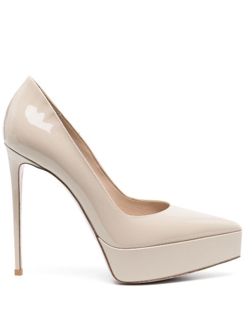 Le Silla Uma 130mm patent-leather pumps Women