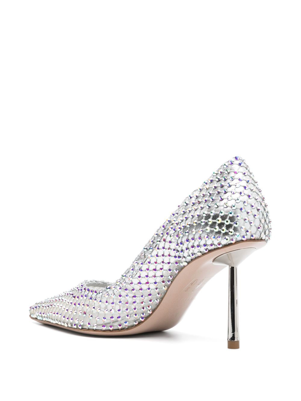 Le Silla Gilda 90mm crystal-embellished pumps Women