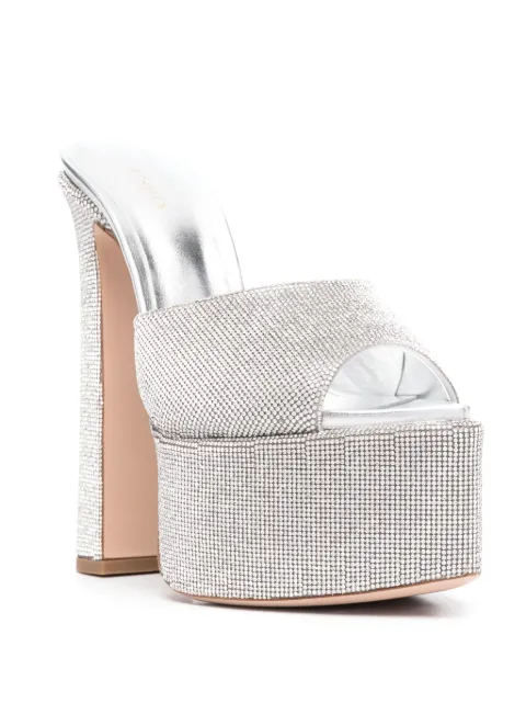 Le Silla Nina 170mm platform sandals 3075A100R2PPSTD921 - 1