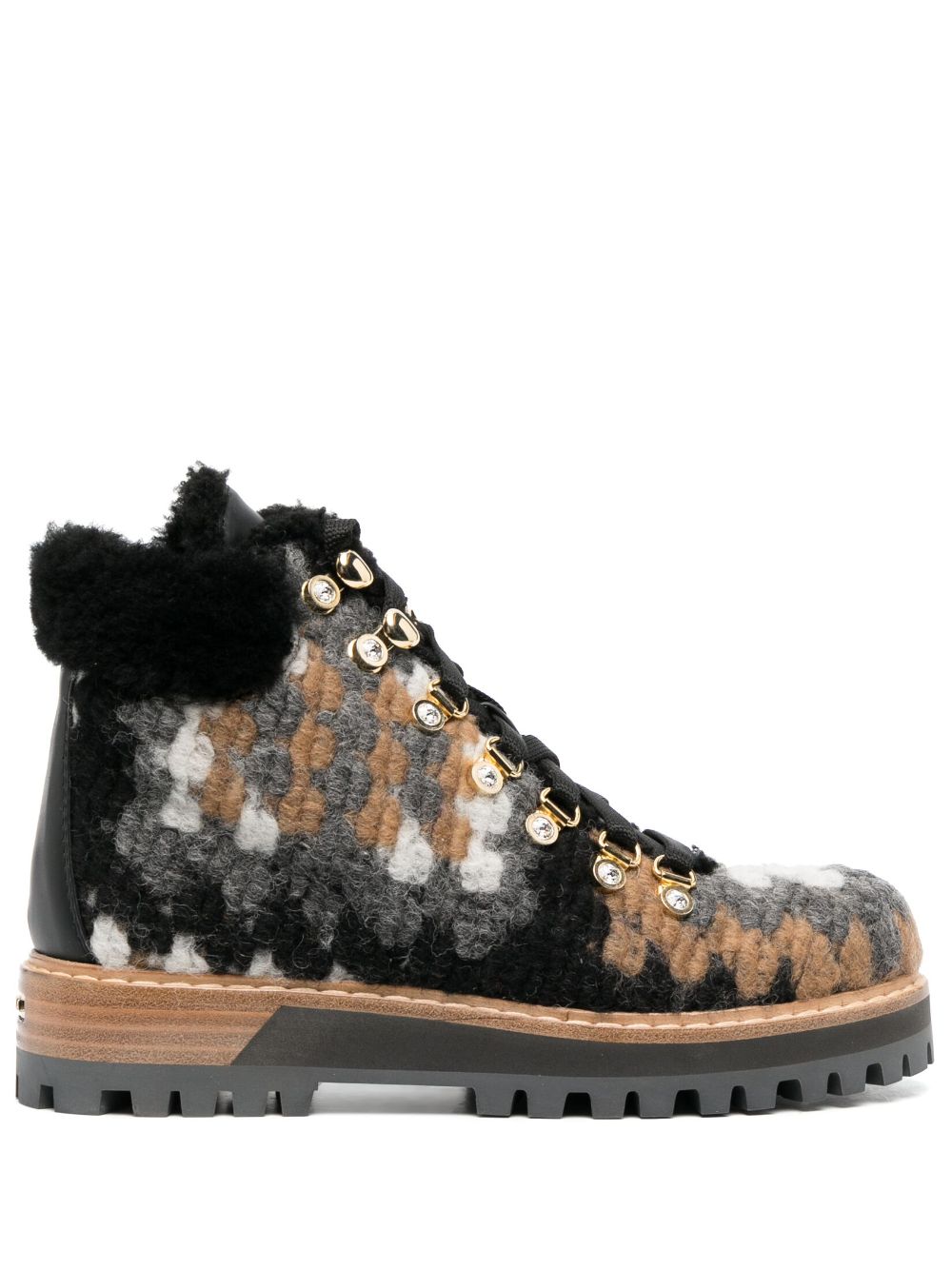 St. Moritz wool ankle boots