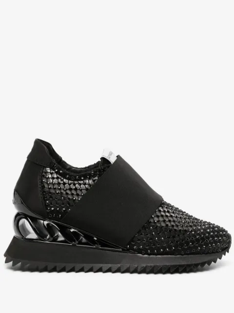 Le Silla Gilda rhinestone-embellished sneakers