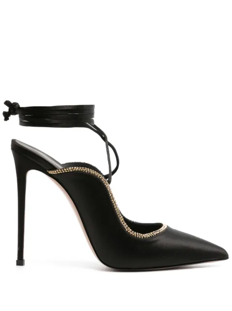 Le Silla Ivy 120mm lace-up pumps