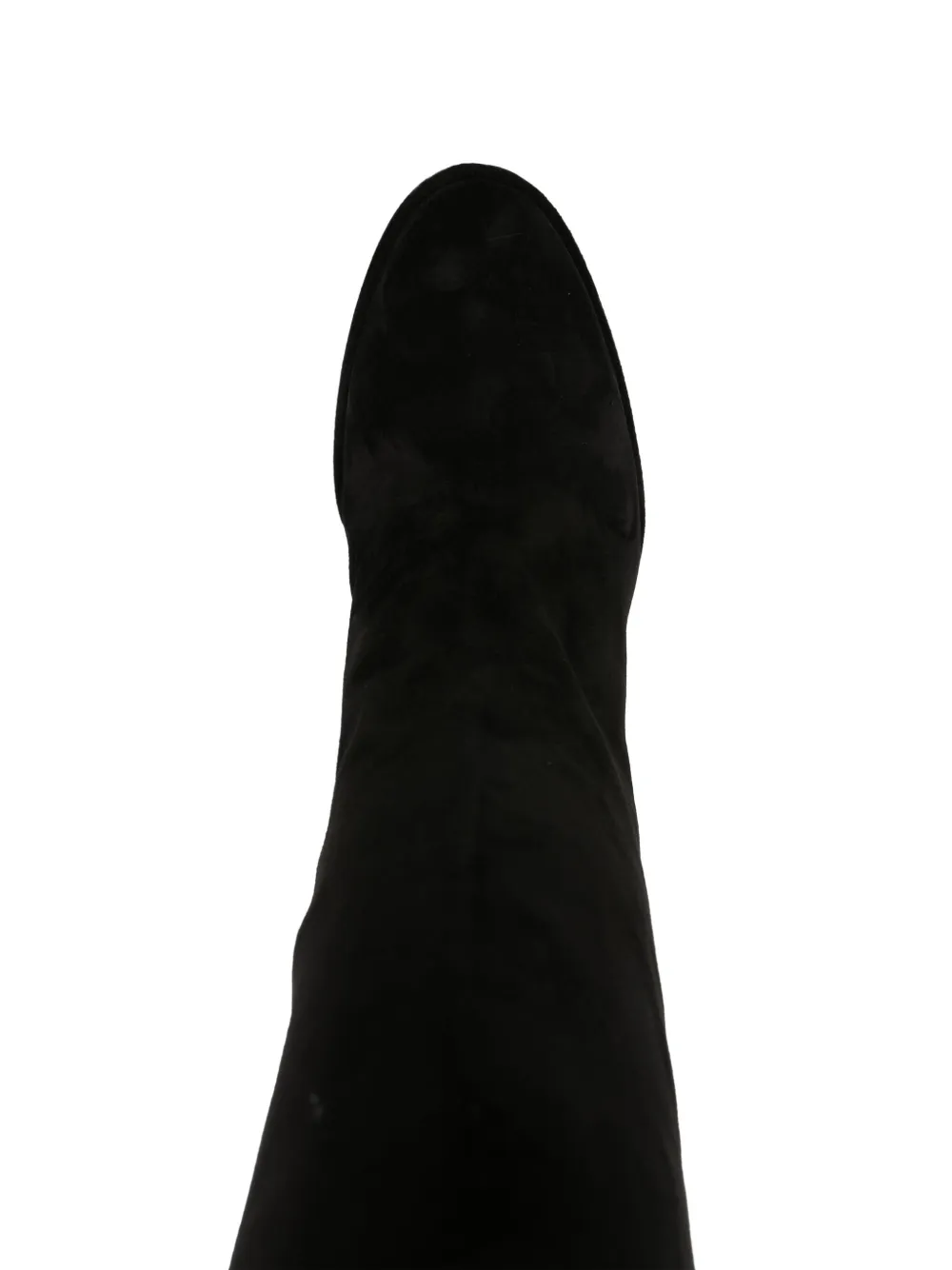 Le Silla Elsa 85mm Suede Boots In Schwarz