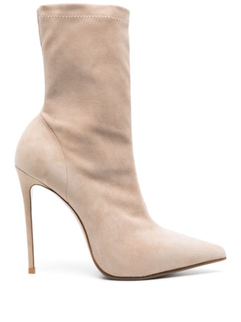 Le Silla Eva 120mm suede ankle boots Women