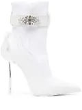 Le Silla Snorkeling 110mm ankle boots - White