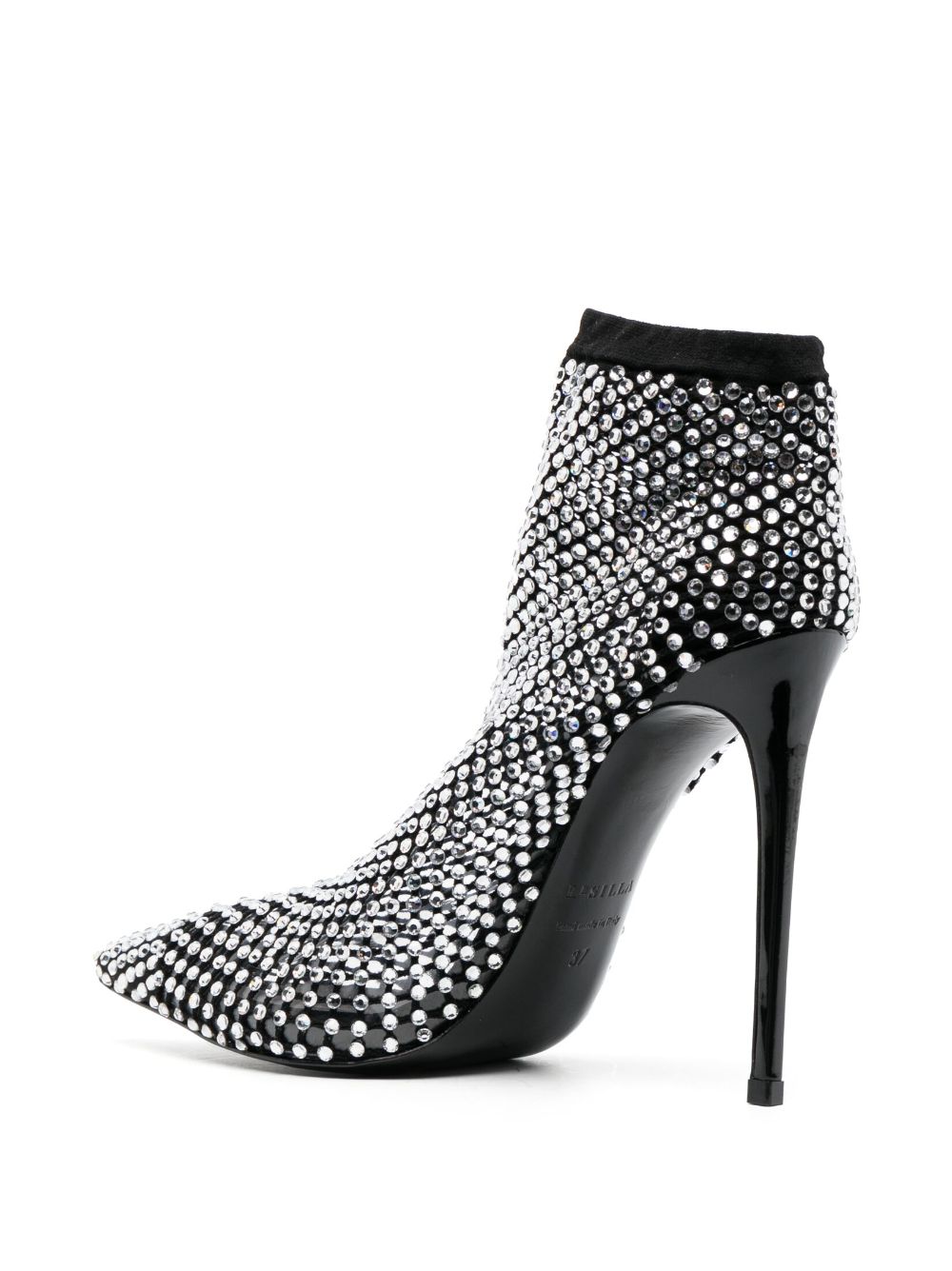 Le Silla Gilda 85mm crystal-embellished boots Women