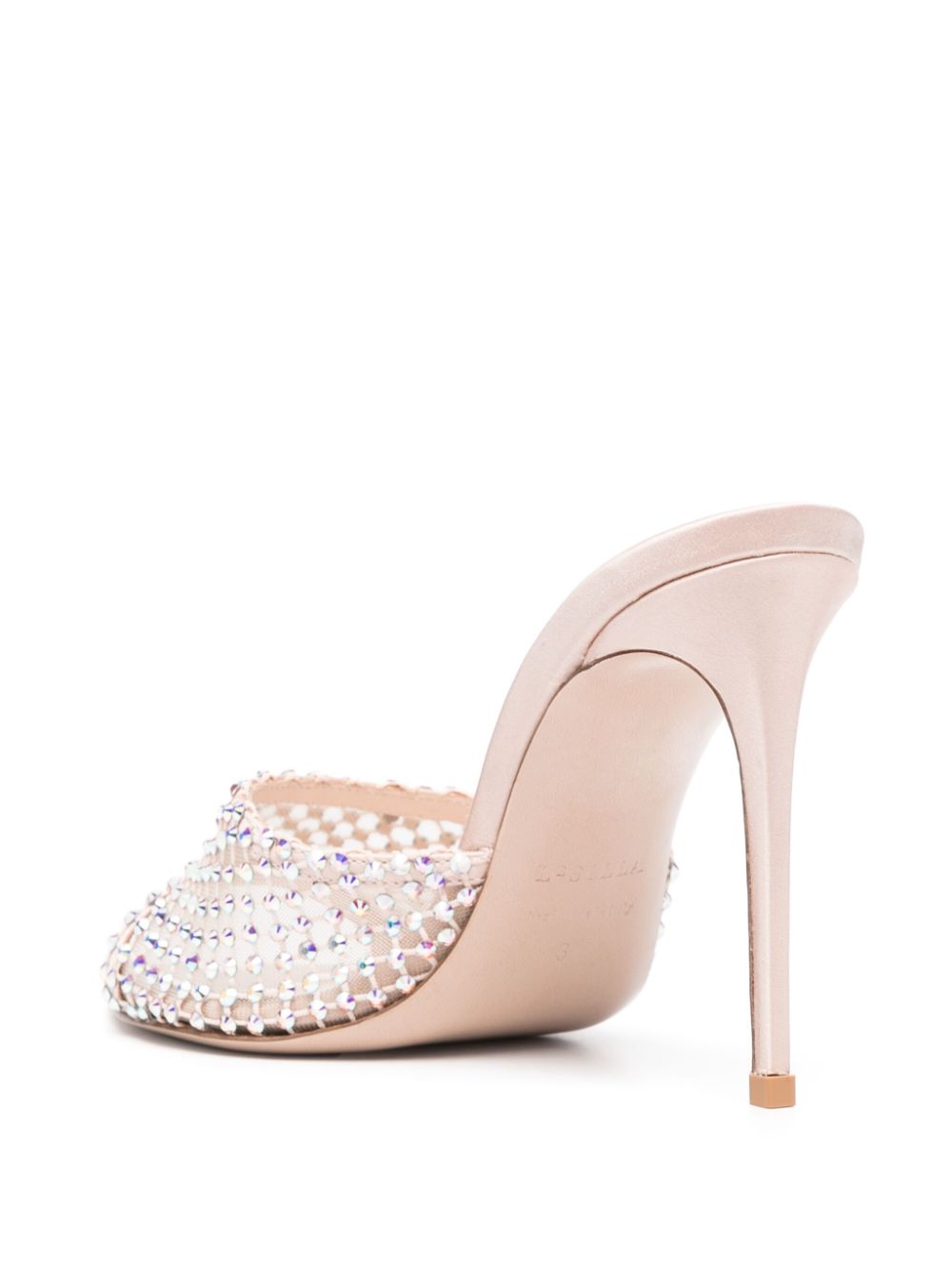 Le Silla Gilda 100mm crystal-embellished mules Women