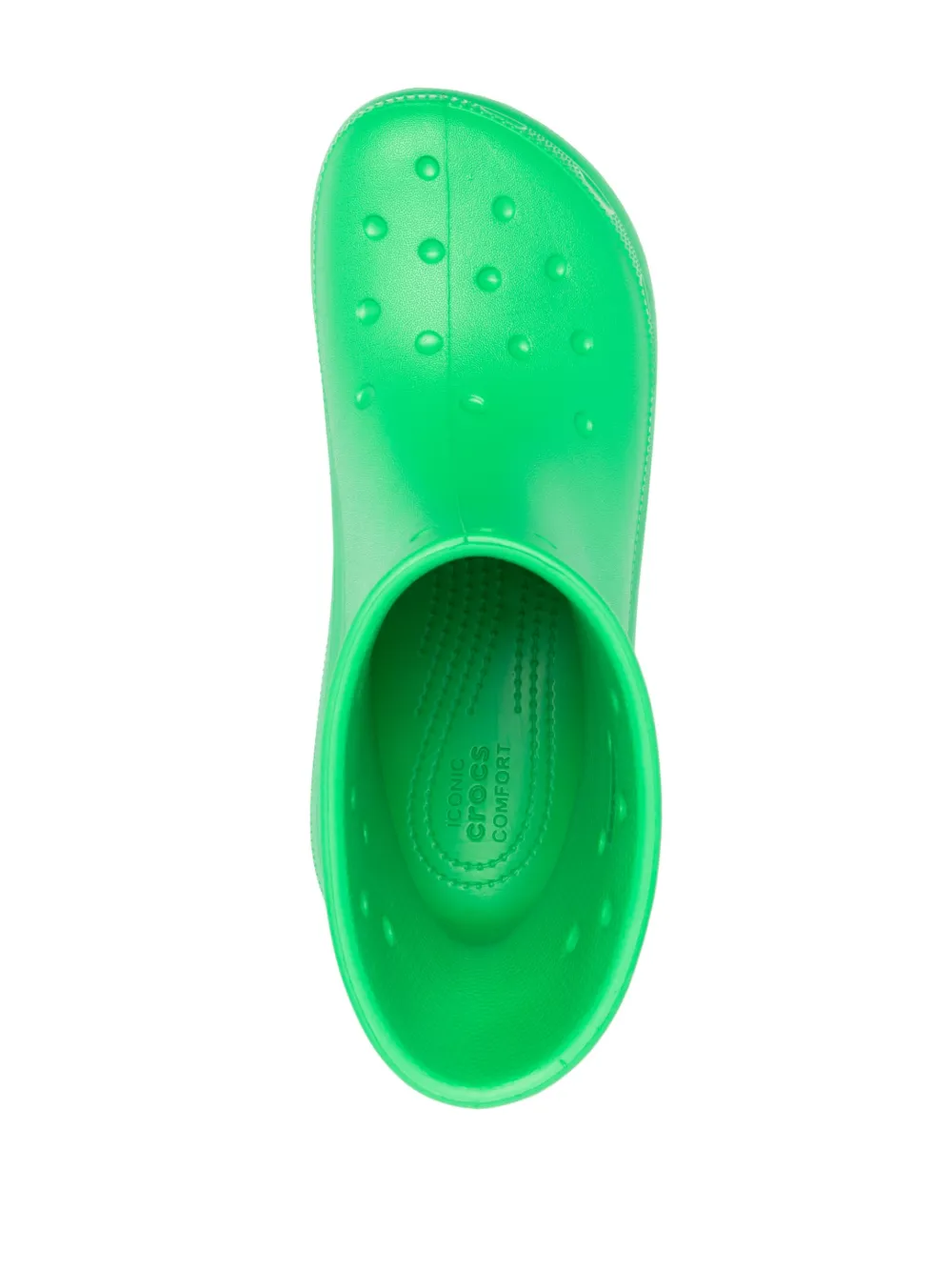 Crocs Crush laarzen met geperforeerd detail Groen