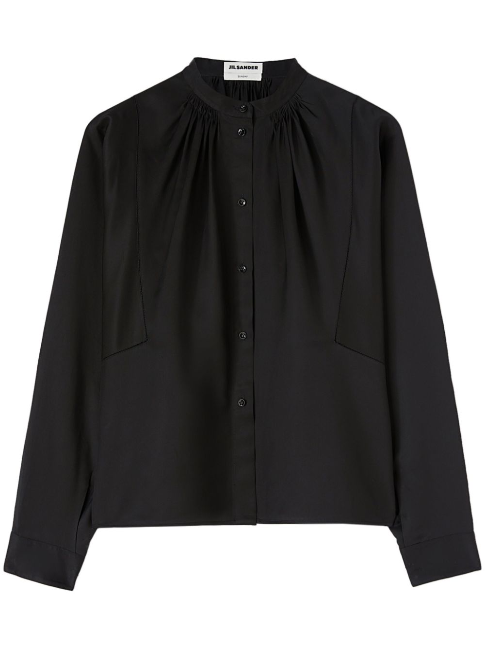 Jil Sander Sunday P.M. long-sleeve shirt - Black