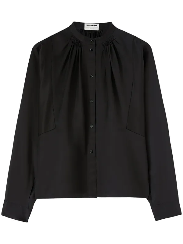 Jil Sander Sunday P.M. シャツ | ブラック | FARFETCH JP Jil Sander Sunday P.M. シャツ | ブラック | FARFETCH JP