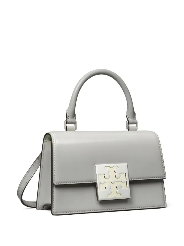 送料関税込☆TORY BURCH Bon Bon Spazzolato 2way ハンドバッグ Tory Burch Bon Bon Spazzolato Leather Mini Handbag
