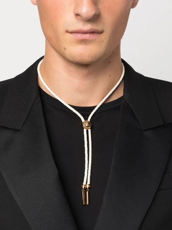 Versace bolo shop necklace