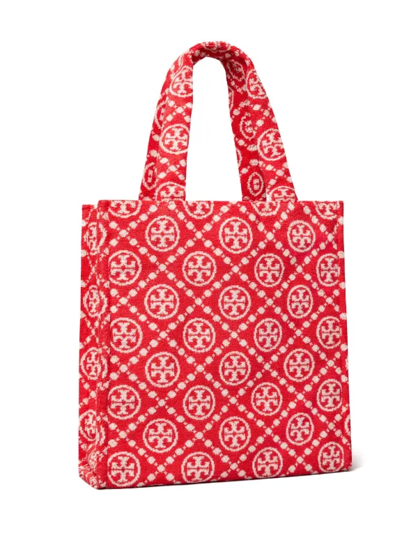 Tory burch red tote bag top